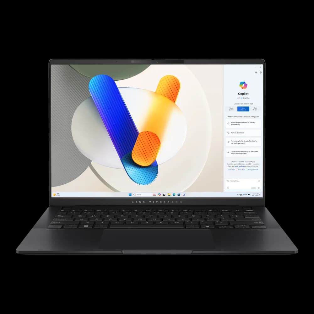 لپ‌تاپ ایسوس Vivobook S14 S5406SA | Core Ultra 7 258V | 32GB | 1TB | Neutral Black