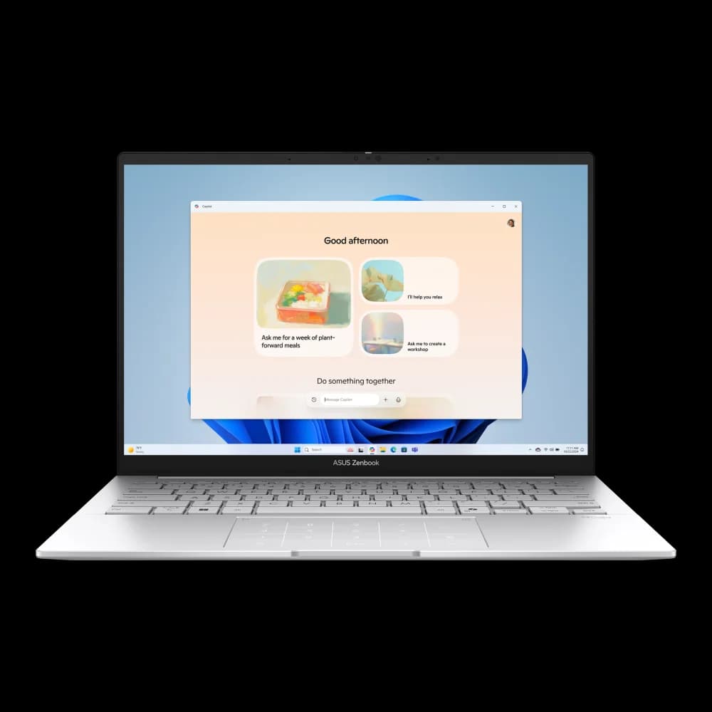 لپ‌تاپ ایسوس Zenbook 14 UX3405CA | Core Ultra 9 285H | 32GB DDR5 | 1TB | Jasper Gray