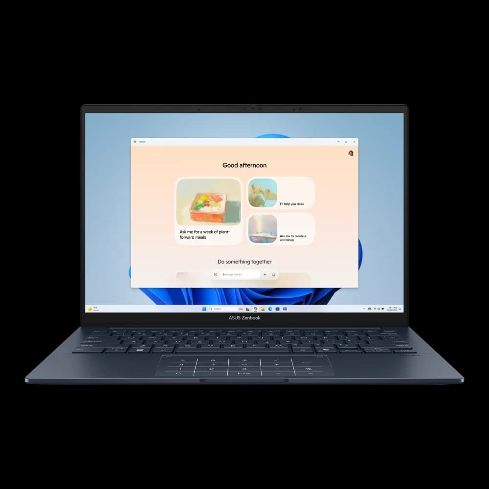 لپ‌تاپ ایسوس Zenbook 14 UX3405CA | Core Ultra 5 225H | 16GB | 512GB | Blue