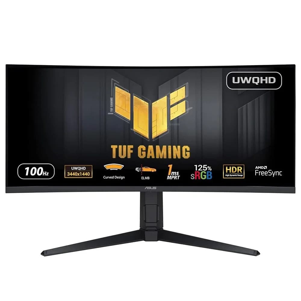 مانیتور گیمینگ ایسوس 34 اینچی مدل TUF Gaming VG34VQEL1A