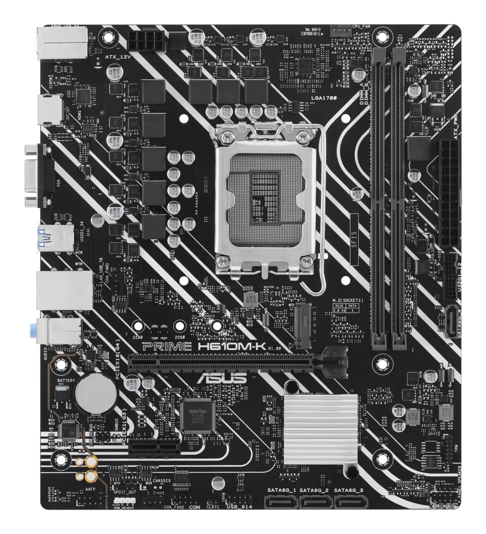 مادربرد ایسوس PRIME H610M-K | گارانتی شرکتی