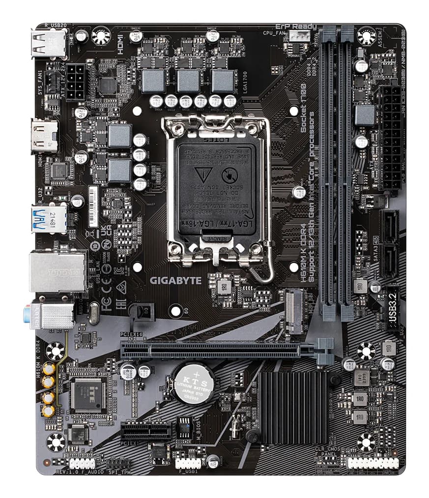 مادربرد گیگابایت H610M K DDR4
