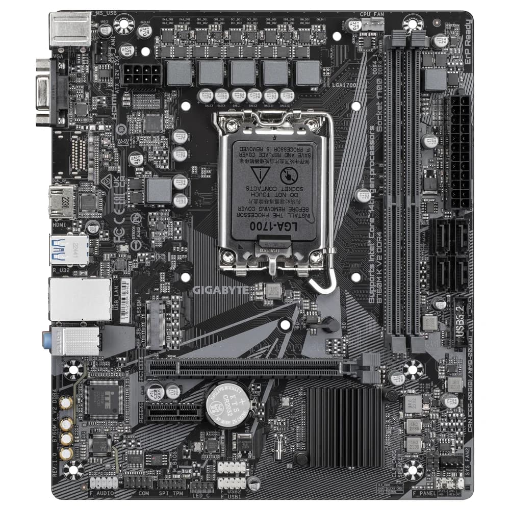 مادربرد گیگابایت B760M K V2 DDR4
