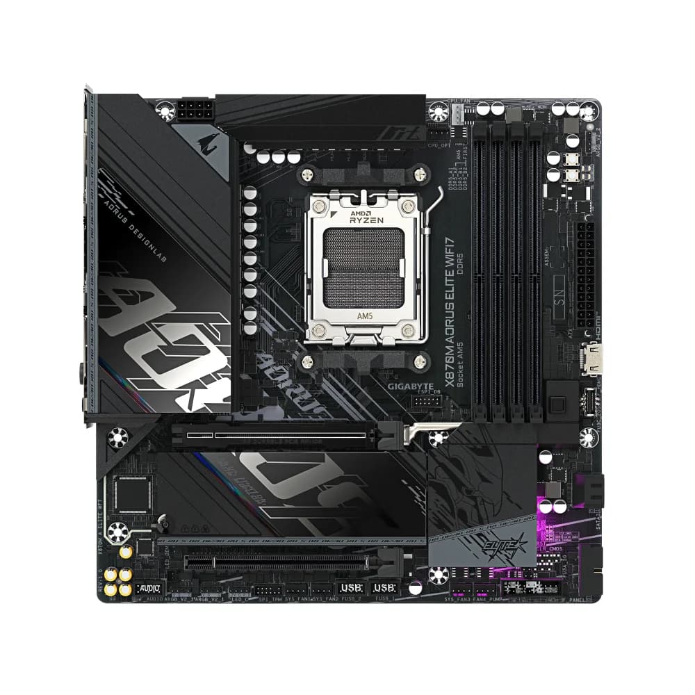 مادربرد گیگابایت X870M AORUS ELITE WIFI7 DDR5