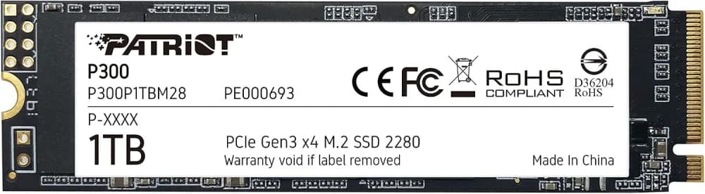 حافظه SSD پاتریوت M.2 NVMe SSD 1TB M.2 NVMe