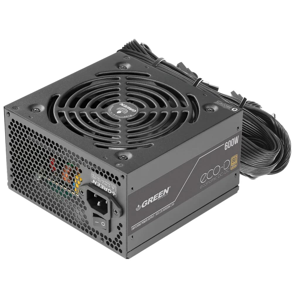 پاور (منبع تغذیه) گرین GP600A-ECO